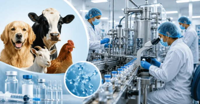 From a Plant in India to a Farm Across the World: The Journey of a Single Vet Medicine